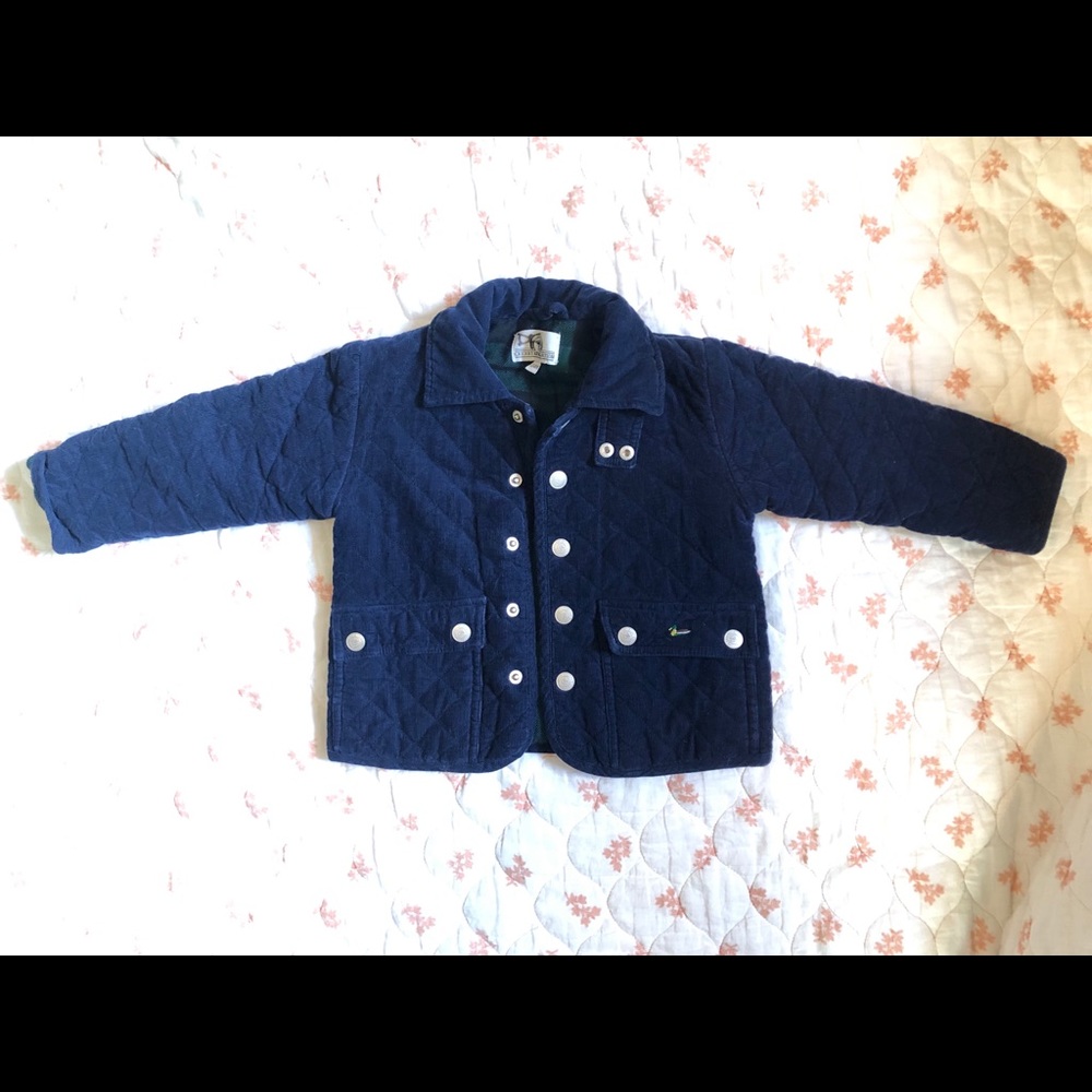 Cricket Kids 24m Fall Navy Blue Corduroy Jacket